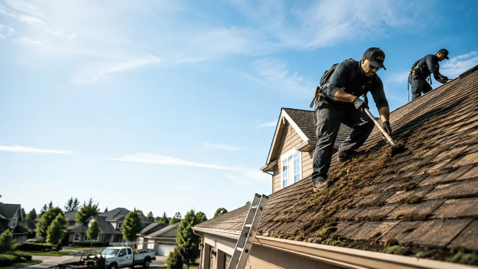 Roof Moss Removal in Bethany, CT near me